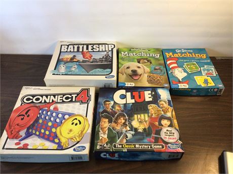 5 board games
