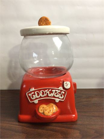 Gumball cookie jar
