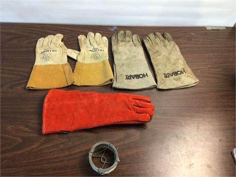 Welding gloves and accessories